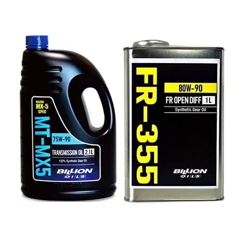 Amazon | BILLION ミッションオイル 2.1L + デフオイル 1L